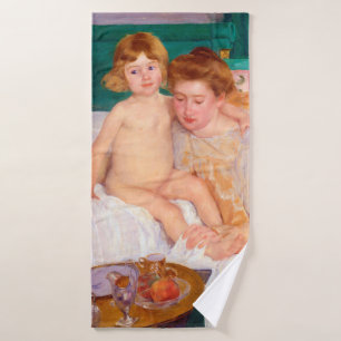 Mutter und Kind, Mary Cassatt Badehandtuch