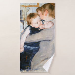Mutter und Kind, Mary Cassatt Badehandtuch