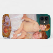 Mutter und Kind, Mary Cassatt Case-Mate iPhone Hülle (Rückseite (Horizontal))