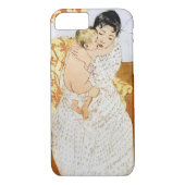 Mutter und Kind, Mary Cassatt Case-Mate iPhone Hülle (Rückseite)