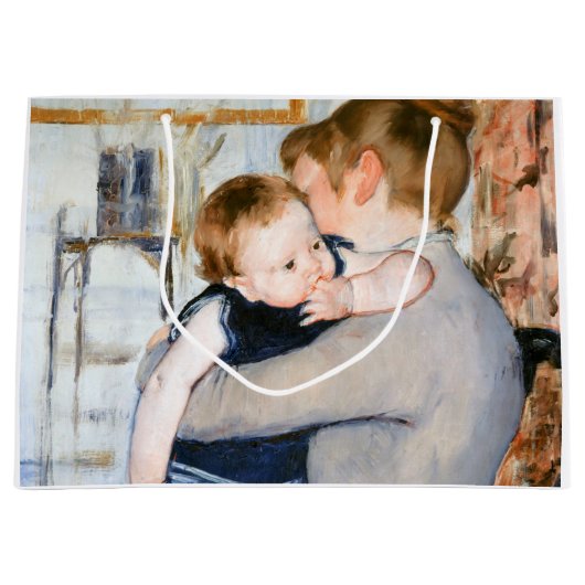 Mutter und Kind, Mary Cassatt Große Geschenktüte (Vorderseite)
