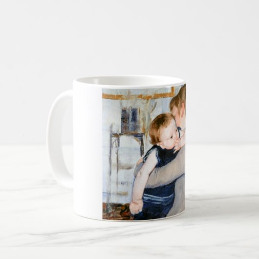 Mutter und Kind, Mary Cassatt Kaffeetasse (Vorderseite Links)