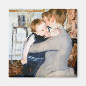 Mutter und Kind, Mary Cassatt Magnet (Vorne)