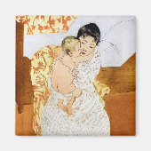 Mutter und Kind, Mary Cassatt Magnet (Vorne)