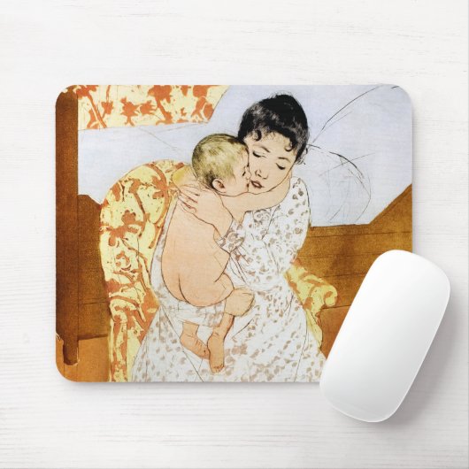 Mutter und Kind, Mary Cassatt Mousepad (Mit Mouse)