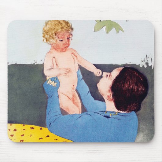 Mutter und Kind, Mary Cassatt Mousepad (Vorne)