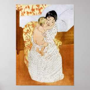 Mutter und Kind, Mary Cassatt Poster