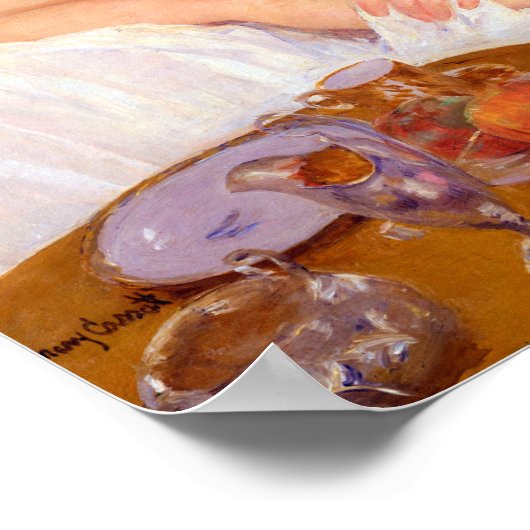 Mutter und Kind, Mary Cassatt Poster (Ecke)