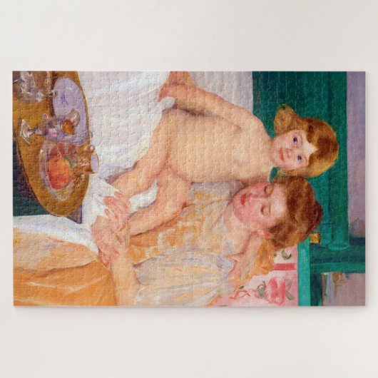 Mutter und Kind, Mary Cassatt Puzzle (Horizontal)