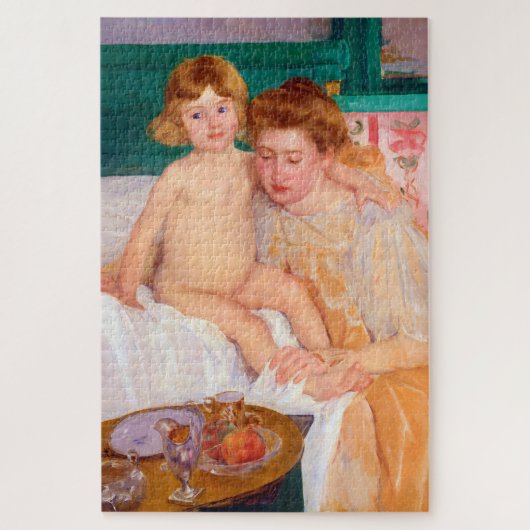 Mutter und Kind, Mary Cassatt Puzzle (Vertikal)