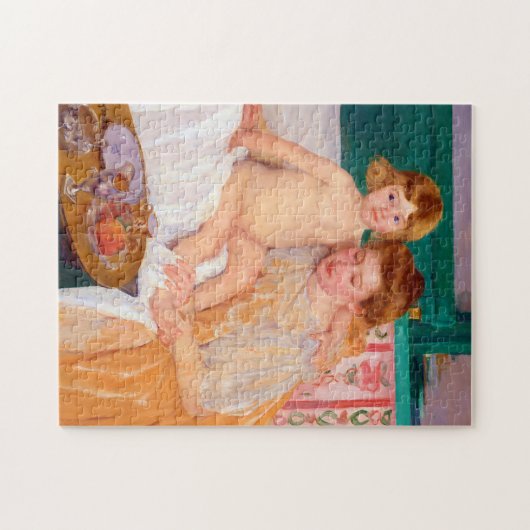Mutter und Kind, Mary Cassatt Puzzle (Horizontal)