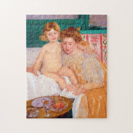 Mutter und Kind, Mary Cassatt Puzzle (Vertikal)