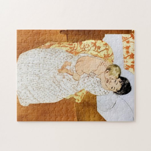 Mutter und Kind, Mary Cassatt Puzzle (Horizontal)