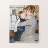 Mutter und Kind, Mary Cassatt Puzzle (Vertikal)
