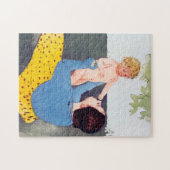 Mutter und Kind, Mary Cassatt Puzzle (Horizontal)