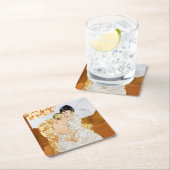 Mutter und Kind, Mary Cassatt Rechteckiger Pappuntersetzer (Vor Ort)