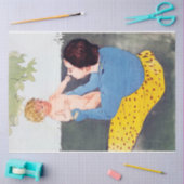 Mutter und Kind, Mary Cassatt Seidenpapier (Basteln)