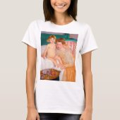 Mutter und Kind, Mary Cassatt T-Shirt (Vorderseite)