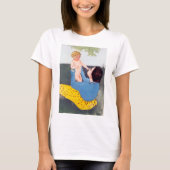 Mutter und Kind, Mary Cassatt T-Shirt (Vorderseite)
