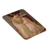 Mutter und Kind mit Rose Scarf | 1908 Magnet (Rechte Seite)