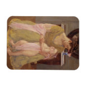 Mutter und Kind mit Rose Scarf | 1908 Magnet (Horizontal)