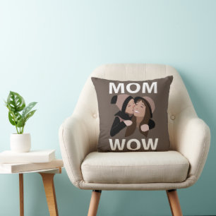 Mutter und Kind Mom  Kissen