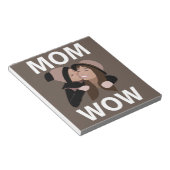 Mutter und Kind Mom Notizblock (angewinkelt)