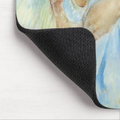 Mutter und Kind Mousepad (Ecke)
