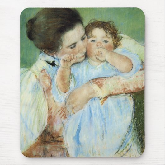 Mutter und Kind Mousepad (Vorne)
