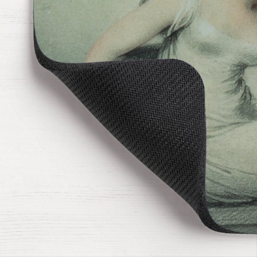 Mutter und Kind Mousepad (Ecke)