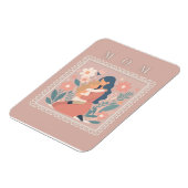 Mutter-und-Kind-Muttertagskarte Magnet (Linke Seite)