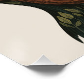 Mutter und Kind Natur Kunst Druck, Poster (Ecke)