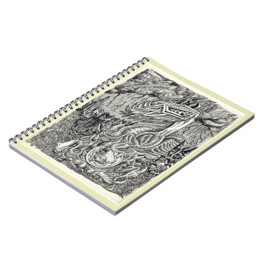 Mutter und Kind Notizblock (Linke Seite)