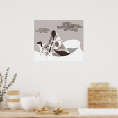 Mutter und Kind Poster (Küche)