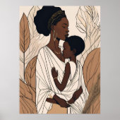 Mutter und Kind Poster (Vorne)