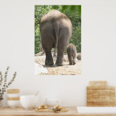 Mutter und Kind Poster (Küche)