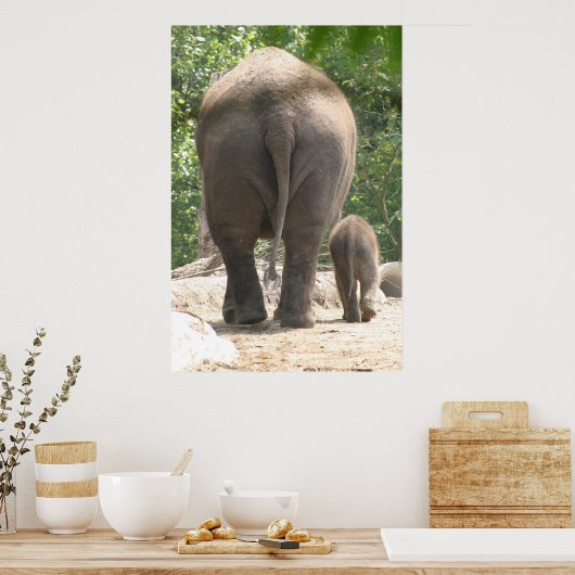 Mutter und Kind Poster (Küche)