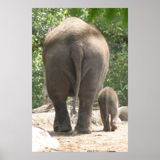 Mutter und Kind Poster (Vorne)