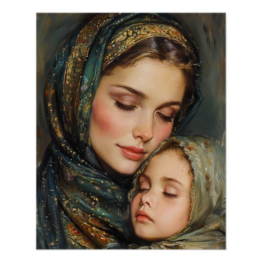 Mutter und Kind Poster (Vorderseite)