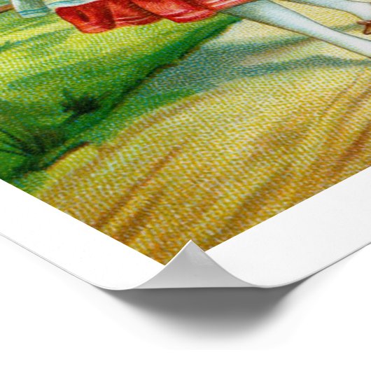 Mutter und Kind Poster (Ecke)