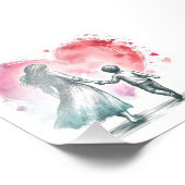 Mutter und Kind-Poster Fotodruck (Ecke)