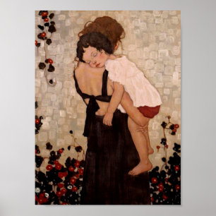Mutter und Kind-Poster Poster
