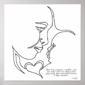 Mutter und Kind-Poster Poster (Vorne)