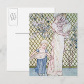 Mutter und Kind Postkarte (Vorne/Hinten)