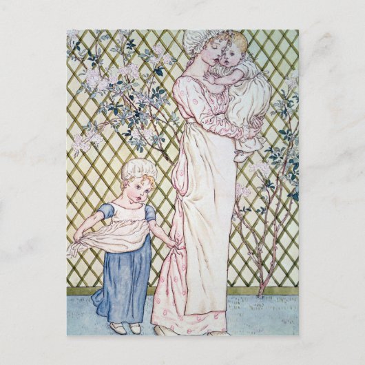 Mutter und Kind Postkarte (Vorderseite)
