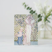 Mutter und Kind Postkarte (Stehend Vorderseite)