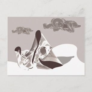 Mutter und Kind Postkarte