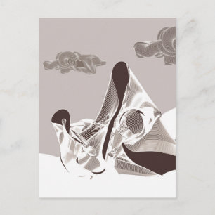 Mutter und Kind Postkarte
