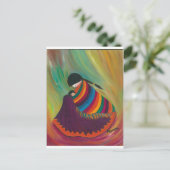 Mutter und Kind Postkarte (Stehend Vorderseite)