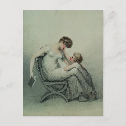 Mutter und Kind Postkarte (Vorderseite)